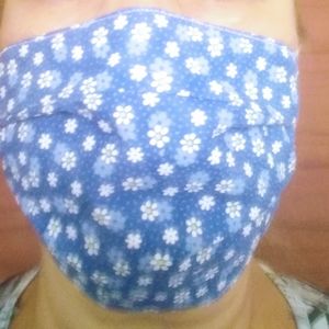 NWOT Reusable face mask new 2 ply reversable